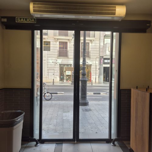 Puertas de cristal automáticas Valencia